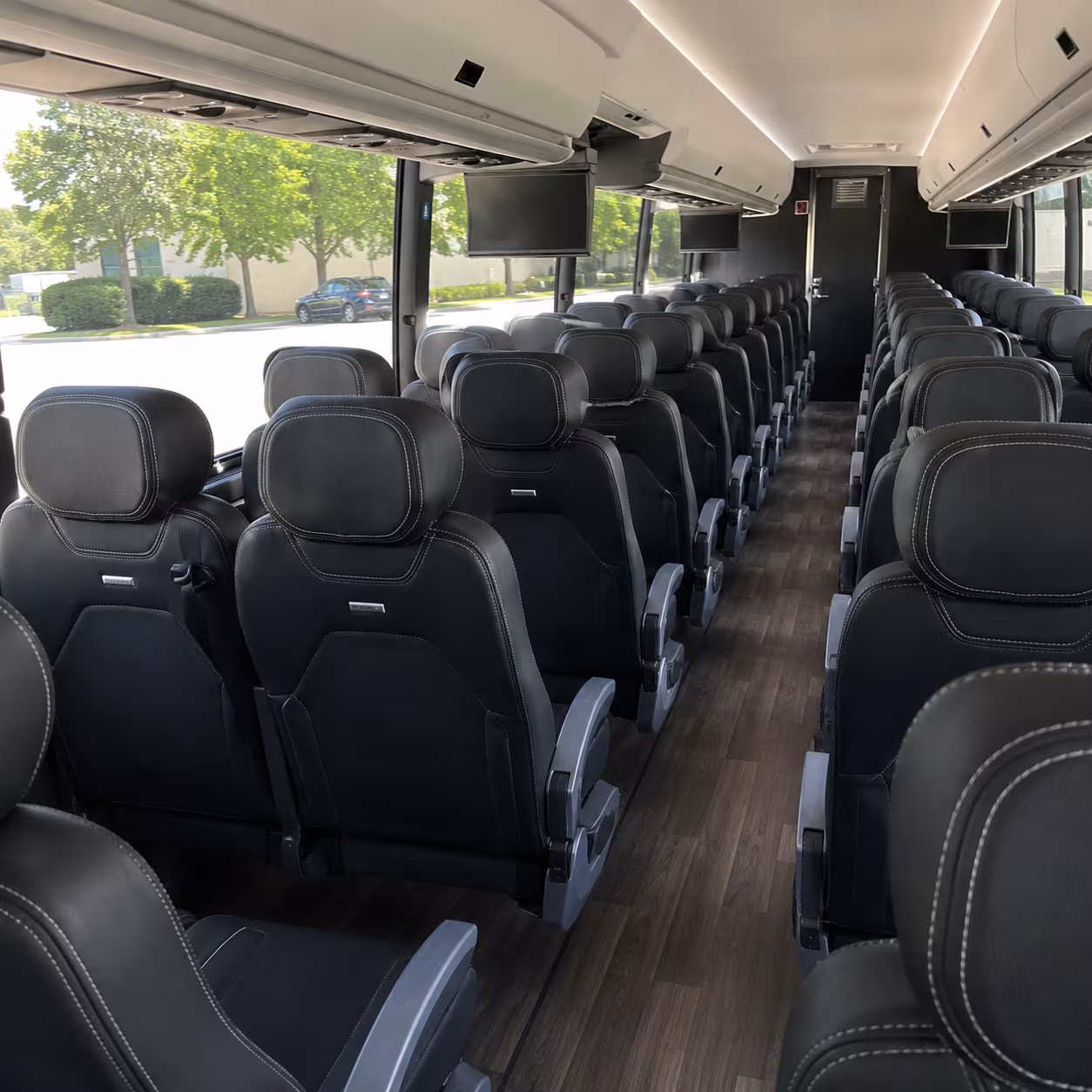 shreveport charter bus inside