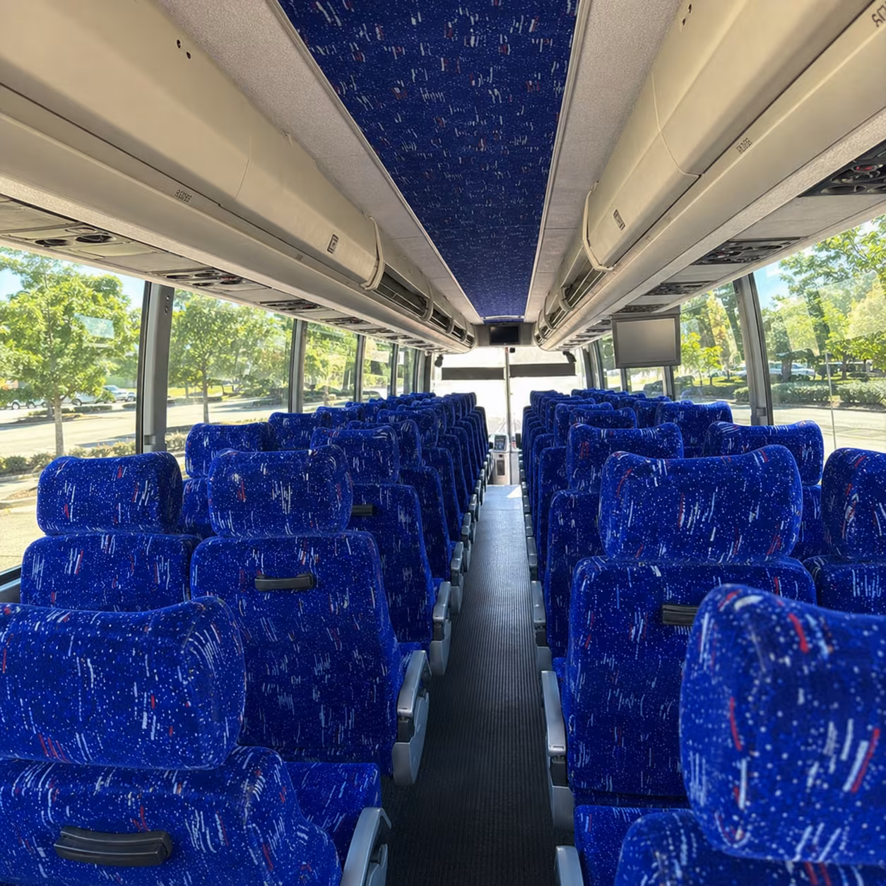 shreveport charter bus interior