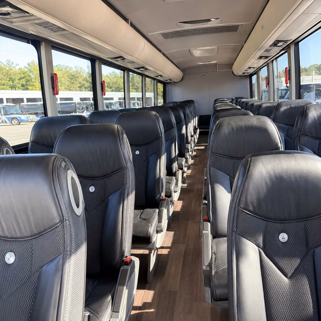 shreveport government military charter bus rental