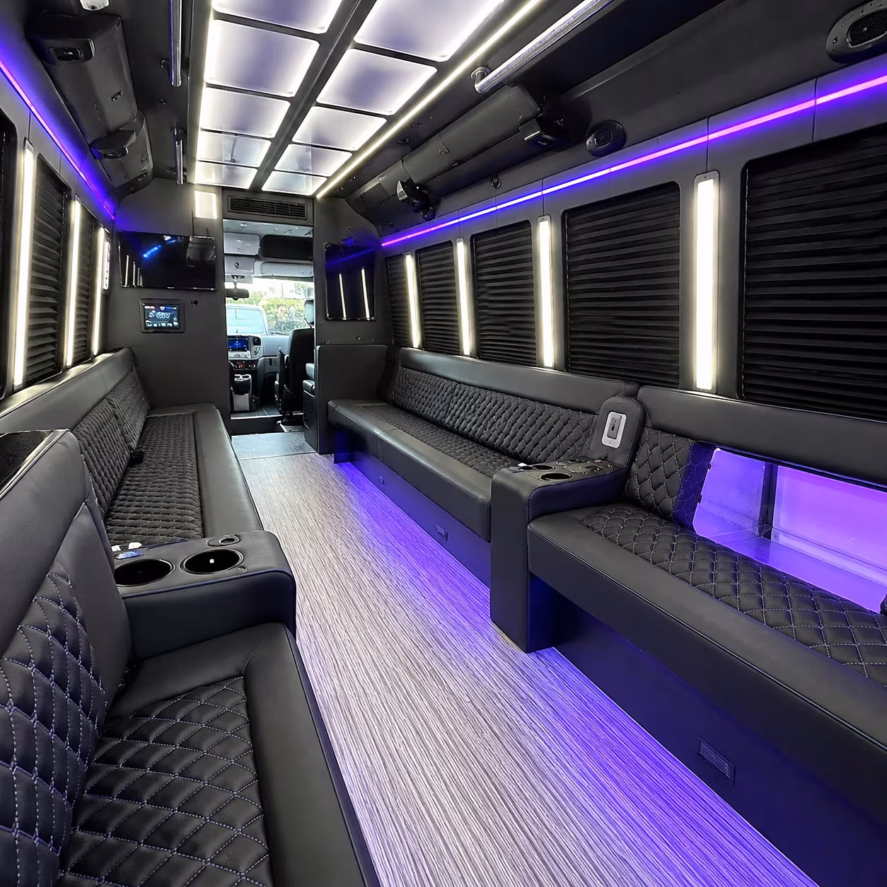shreveport party bus inside