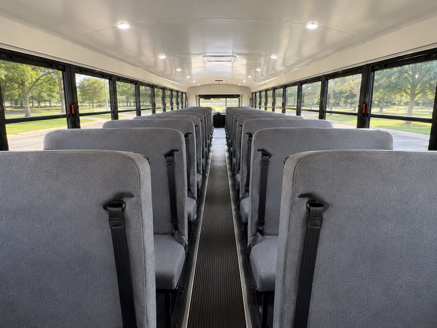 shreveport school bus interior