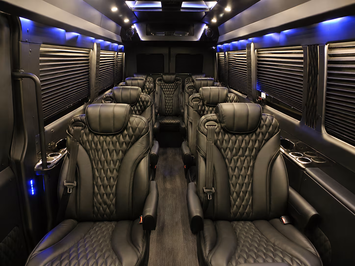 shreveport sprinter van with driver inside