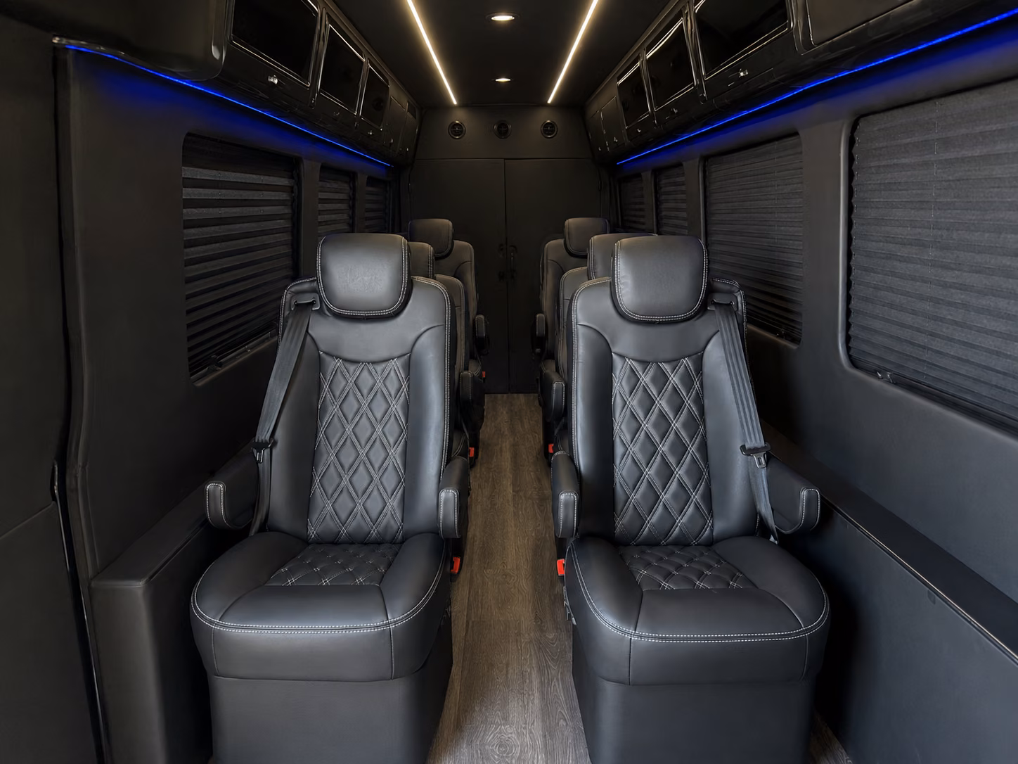 shreveport sprinter van with driver interior