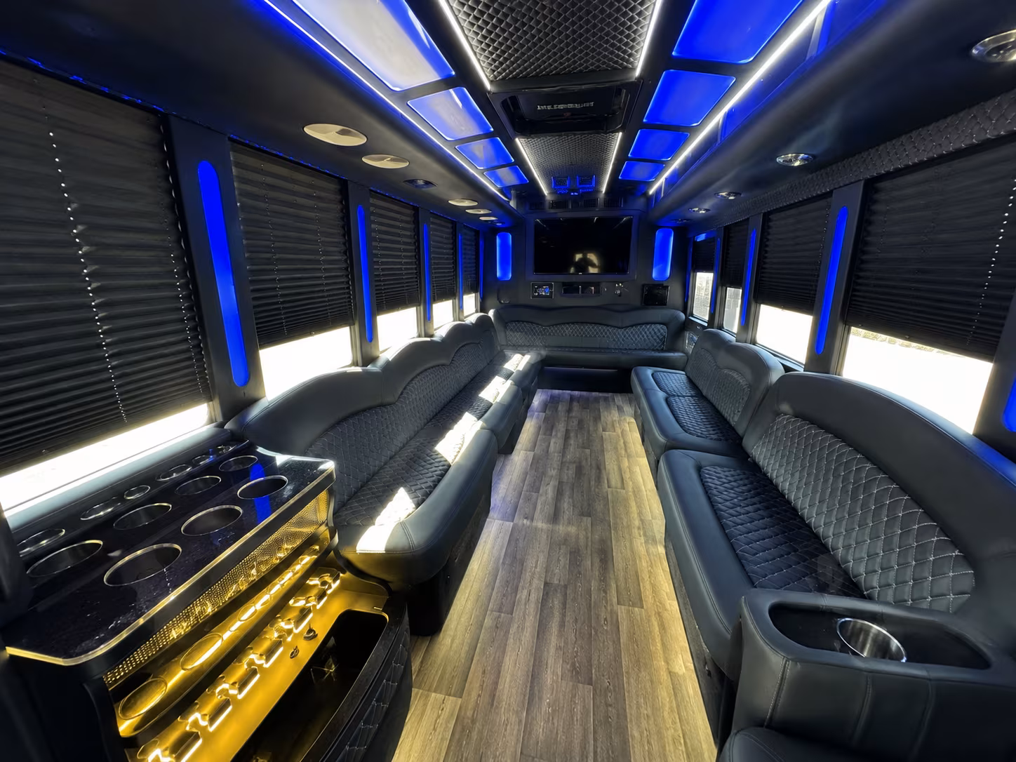 shreveport wedding party bus rental