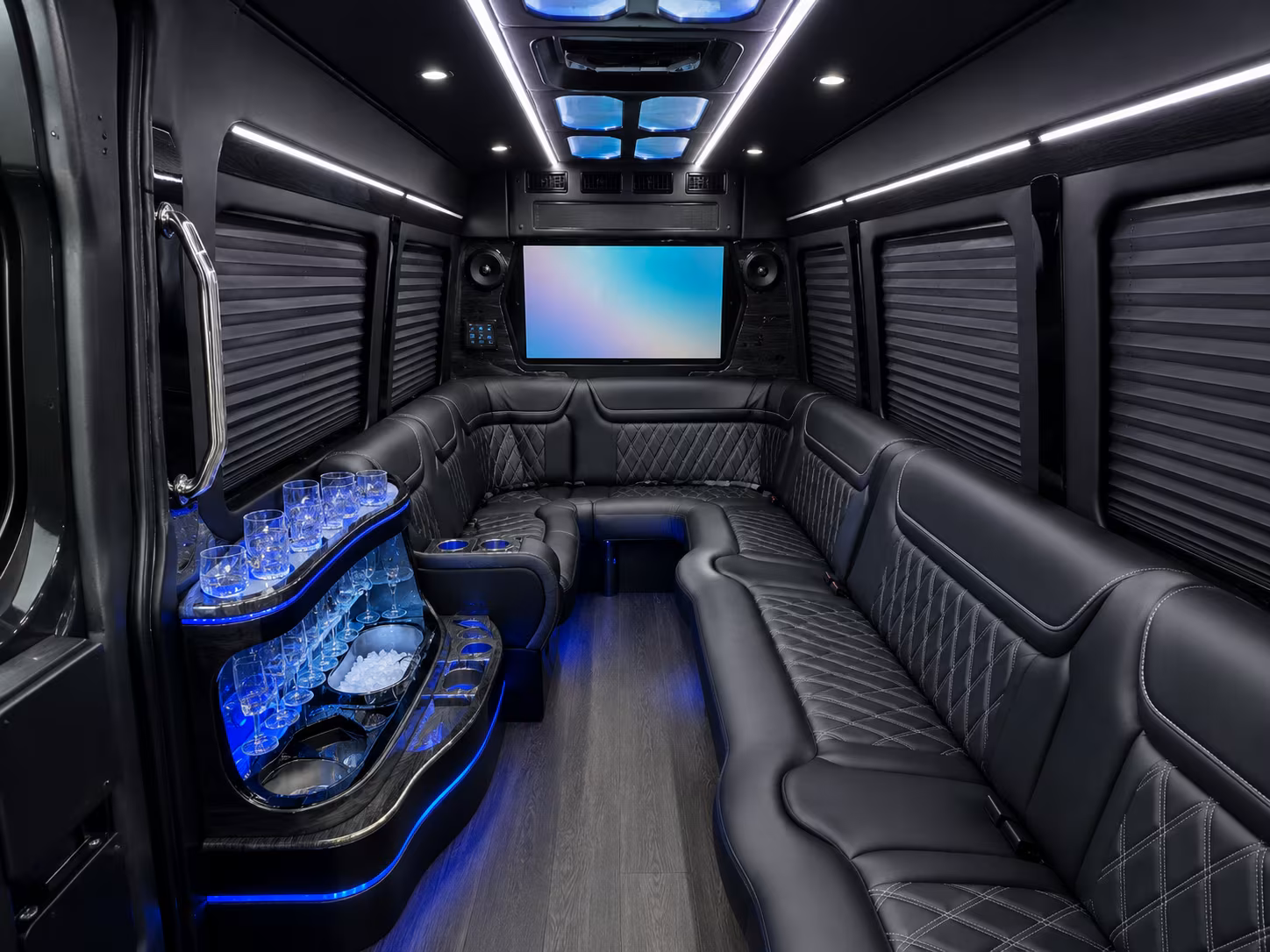 sprinter van and small group wine tour rentals around shreveport